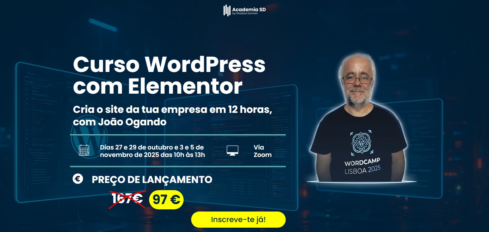 Curso WordPress com Elementor